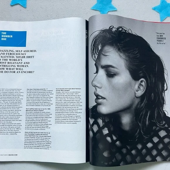 Taylor Swift Maxim Magazine Cover June July 2015 Photo Shoot